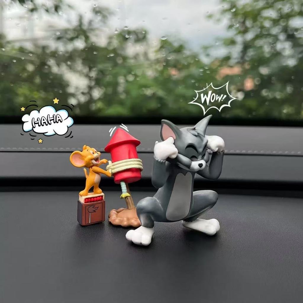 ้HAWM ตกแต่งรถ 5 ชิ้น/1 ชุด Car รถยนต์ ตุ๊กตา เครื่อง ประดับรถยนต์ เดสก์ท็อป น่ารัก เครื่องประดับขนาด เล็ก ส่งจากไทย