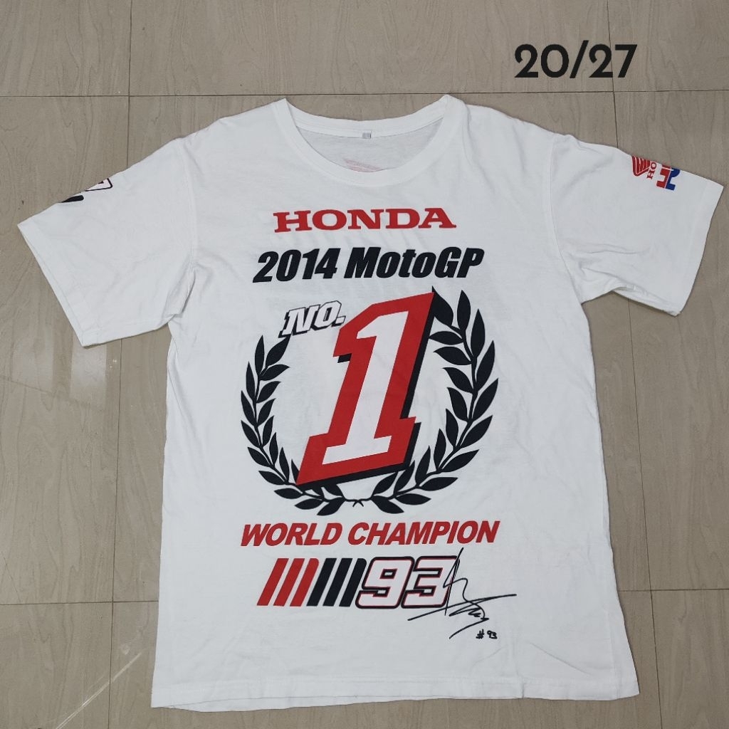เสื้อยืดHonda HRC เสื้อยืดHonda HRC