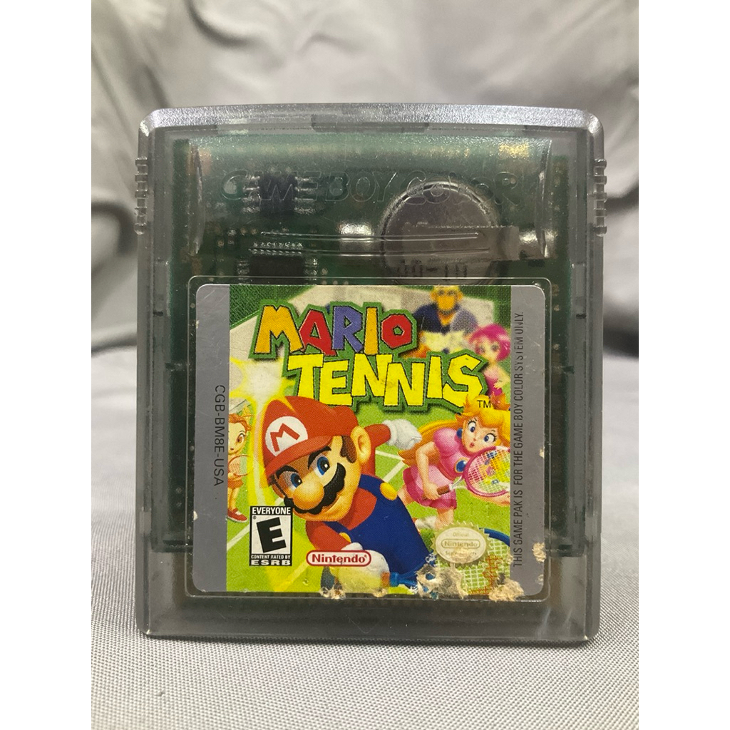ตลับแท้ [GBC] [0177] Mario Tennis (USA) (CGB-BM8E-USA) Game Gameboy Game Boy Color
