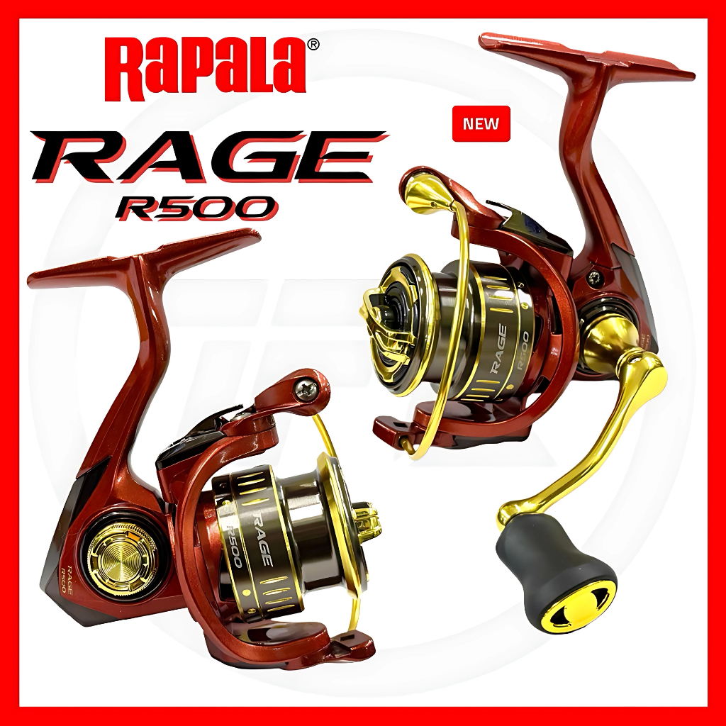 รอกสปินนิ่ง RAPALA RAGE R500 2025