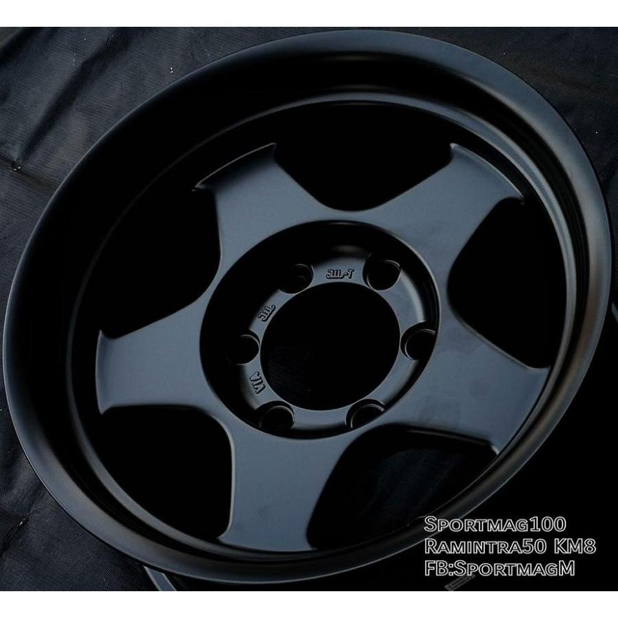 ล้อแม็กSSW Bradley S323 6รู139.7 RT0 สีดำ กว้าง8 ขอบ16นิ้ว(ราคา4วง)