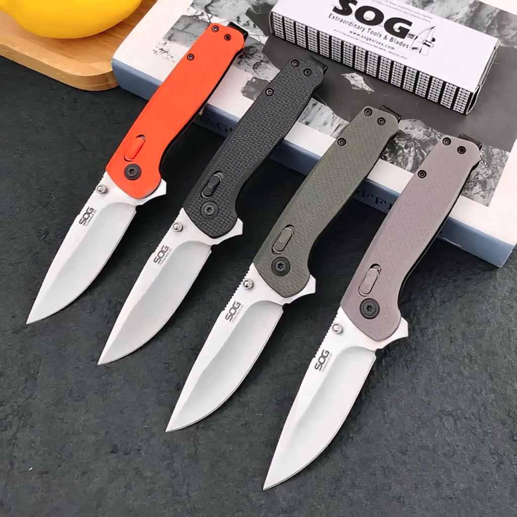 มีดพับ มีดSOG ยาว 19 cm ใบมีดสีเงิน มีดทำครัว ใบมีดแข็งแรงทนทาน ใช้งานง่าย พร้อมส่ง มีเก็บปลายทาง