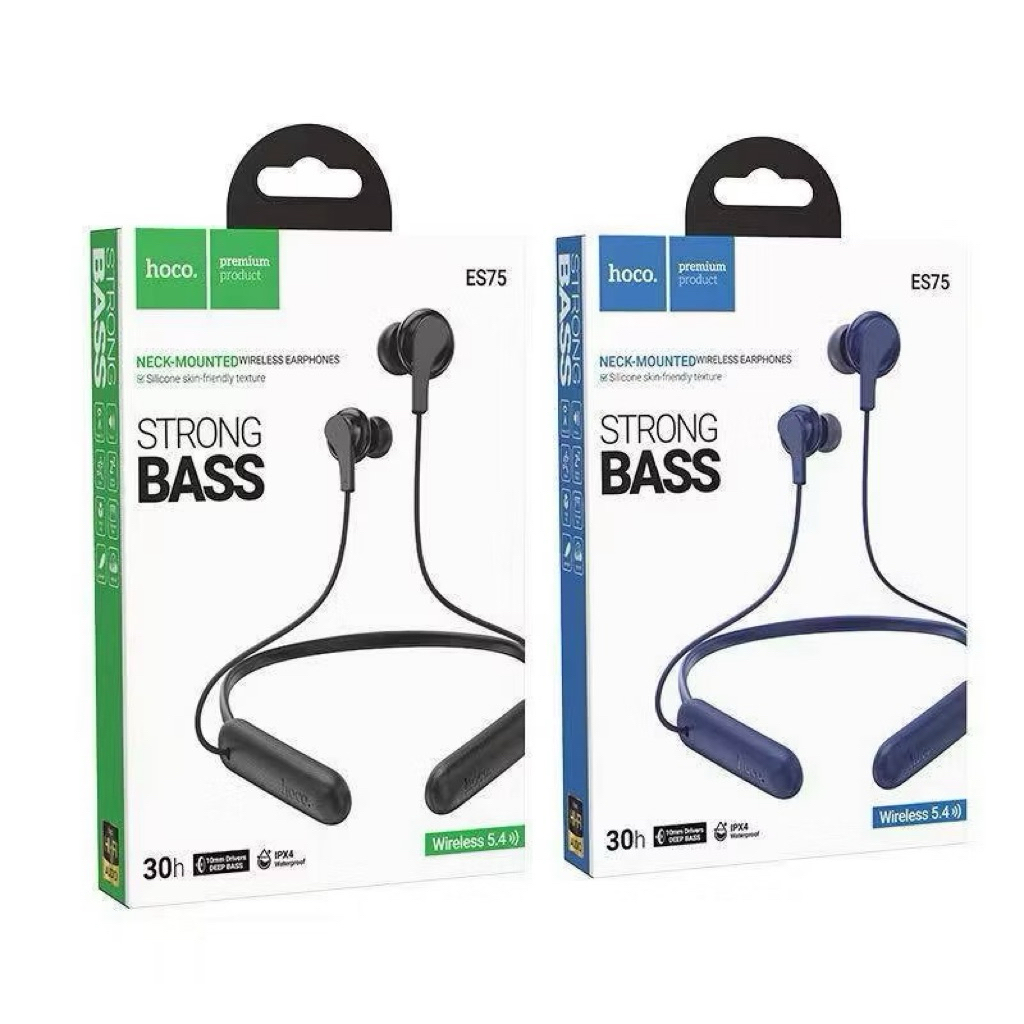 Hoco ES75 หูฟังบลูทูธแบบคองคอ BT5.4 แบตทนทาน สินค้าใหม่ ของแท้100%