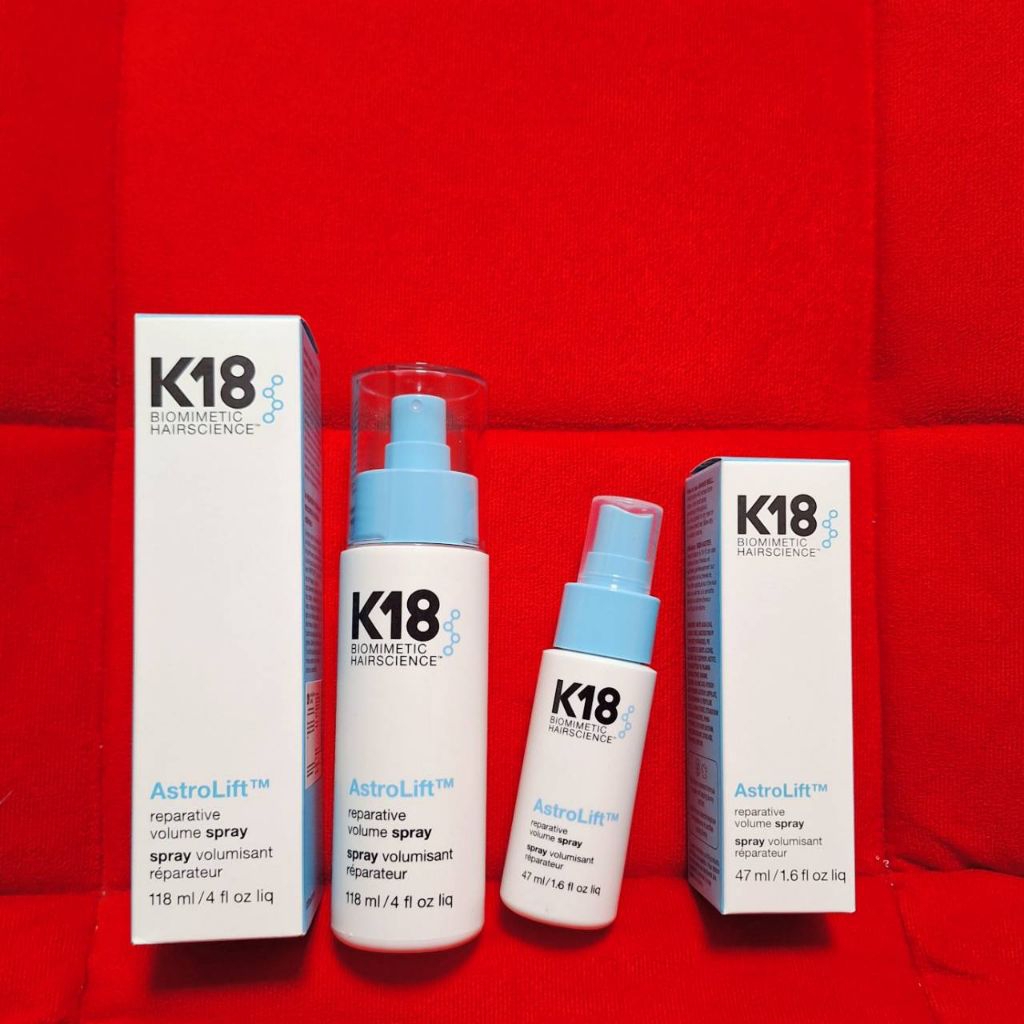 โค้ดลดทักแชทของแท้ K18 AstroLift​ reparative volume spray118ml  สเปรย์เพิ่มวอลลุ่มทำให้ผมพองตัวหนา