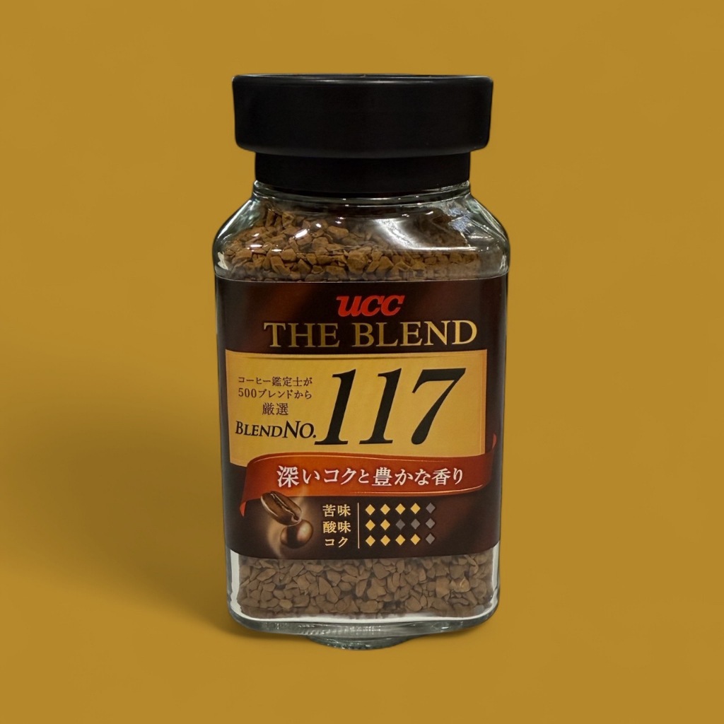 กาแฟสำเร็จรูป UCC 117 ขนาด 90 กาแฟญี่ปุ่นนำเข้า สูตรเข้ม