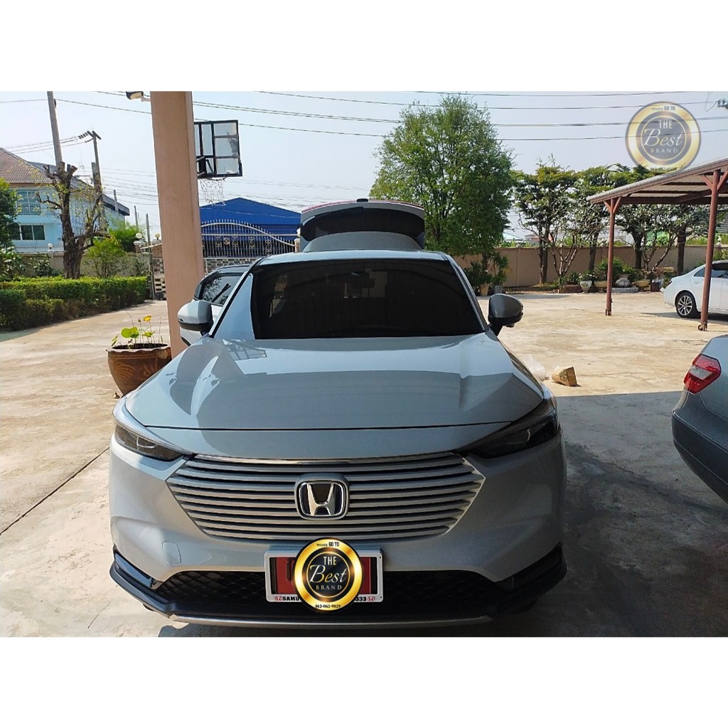 Honda HRV 2022-26 ใหม่ล่าสุด พรมหนังไฮโซเข้ารูป6D เต็มคันรวมท้ายรวมปิดเบาะหลังรวม 6ชิ้น