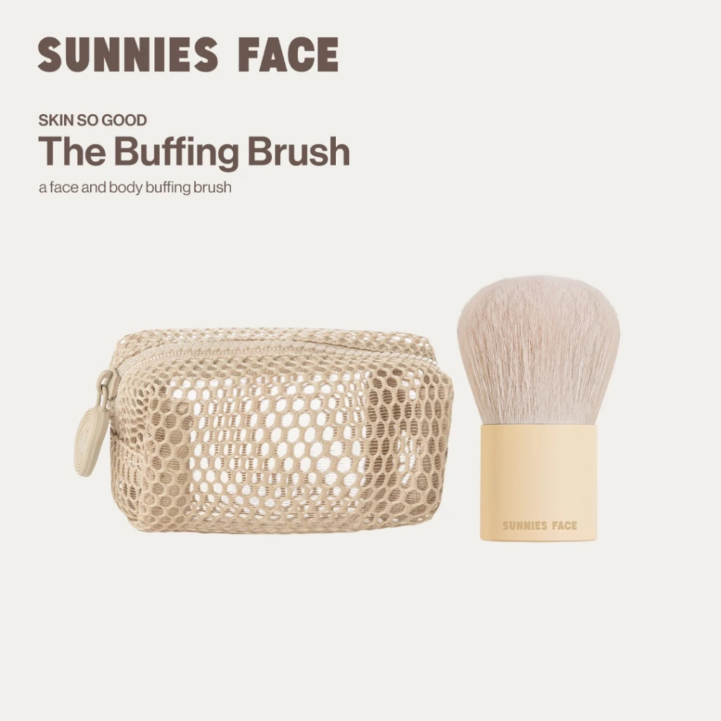 Sunnies Face The Buffing Brush [แปรงบัฟฟ์ผิวหน้าและผิวกาย]