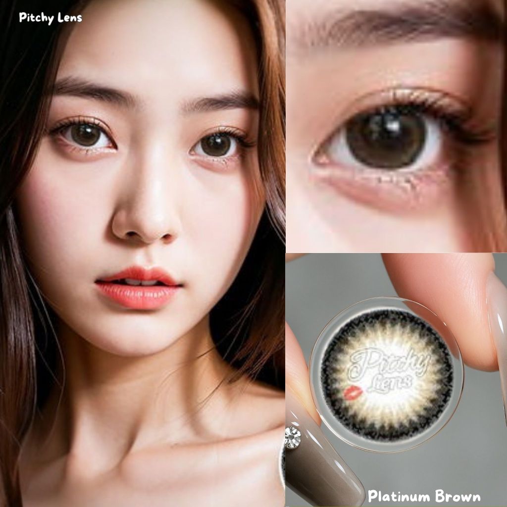 Pitchy Lens คอนแทคเลนส์ Platinum