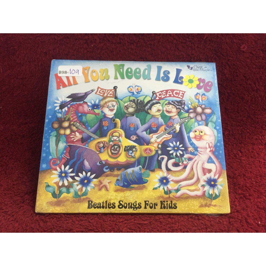 CD All You Need Is Love - Beatles Songs For Kids สภาพตามปก B98-109