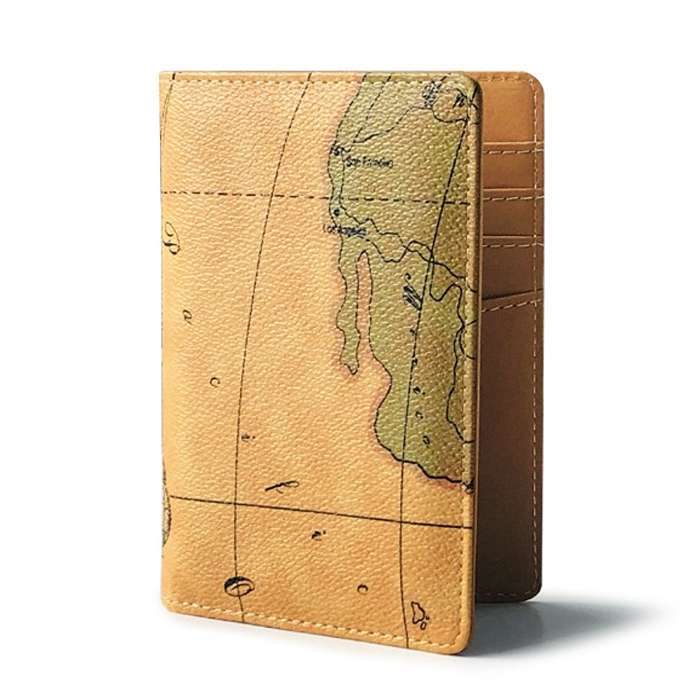 SM กระเป๋าใส่พาสปอร์ต ลายแผนที่โลก รุ่น WLP-T200 (W4-031) PASS จากร้าน Smart Choices