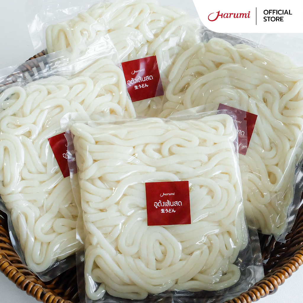 [ยกลัง 30 แพ็ค] New!! Udon Noodle (อูด้งเส้นสด เส้นเหนียวนุ่ม) แบบแพ็คขนาด 200g. - รูปที่ 2