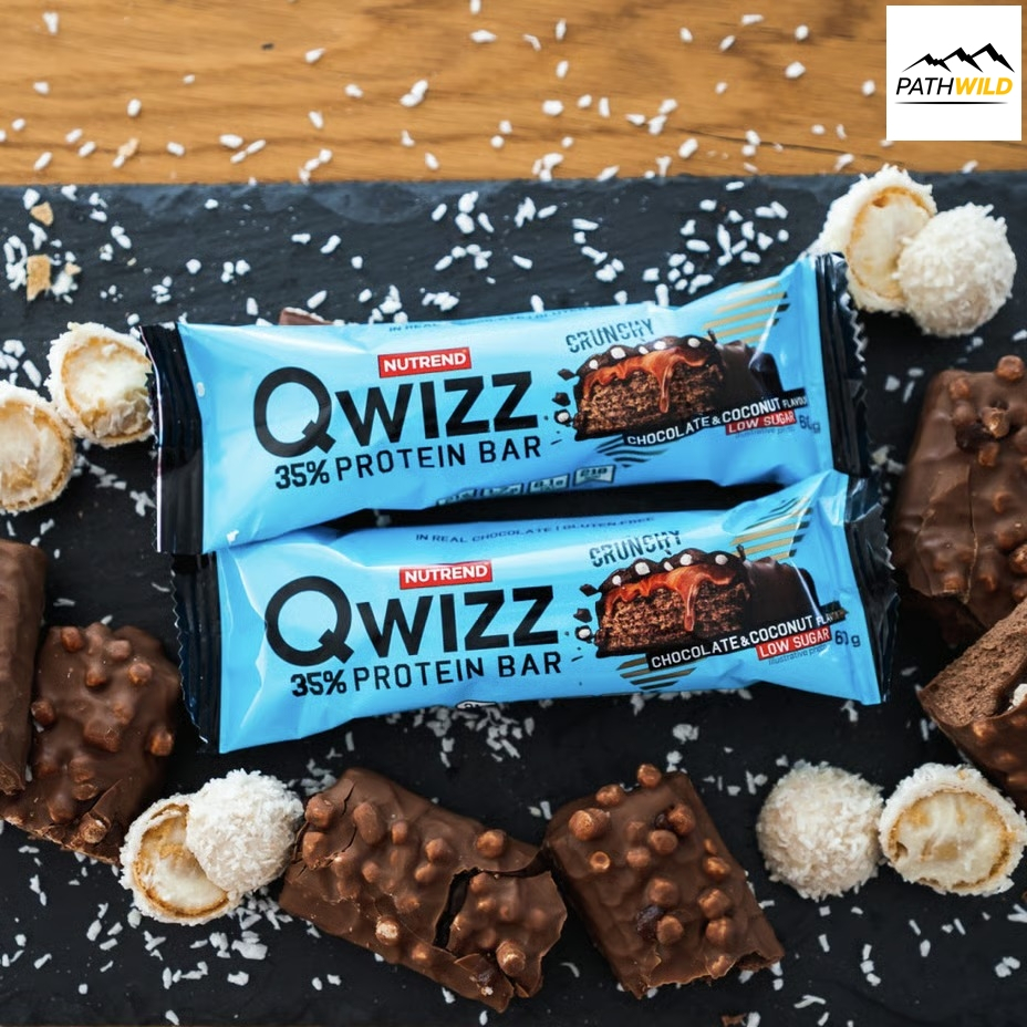 Nutrend Qwizz 35% Protein Bar โปรตีนบาร์ รสชาติหลากหลาย เหมาะทานเป็นของว่างวันที่มีกิจกรรมหนักๆ - รูปที่ 3