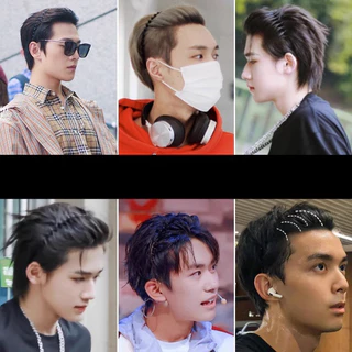 6Pcs/Set แฟชั่น ความเรียบง่าย ที่คาดผม เหมาะสำหรับ ชาย ผู้หญิง ล่องหน ป้องกันการลื่นไถล ที่คาดผม กีฬาที่สะดวก /ล้างห