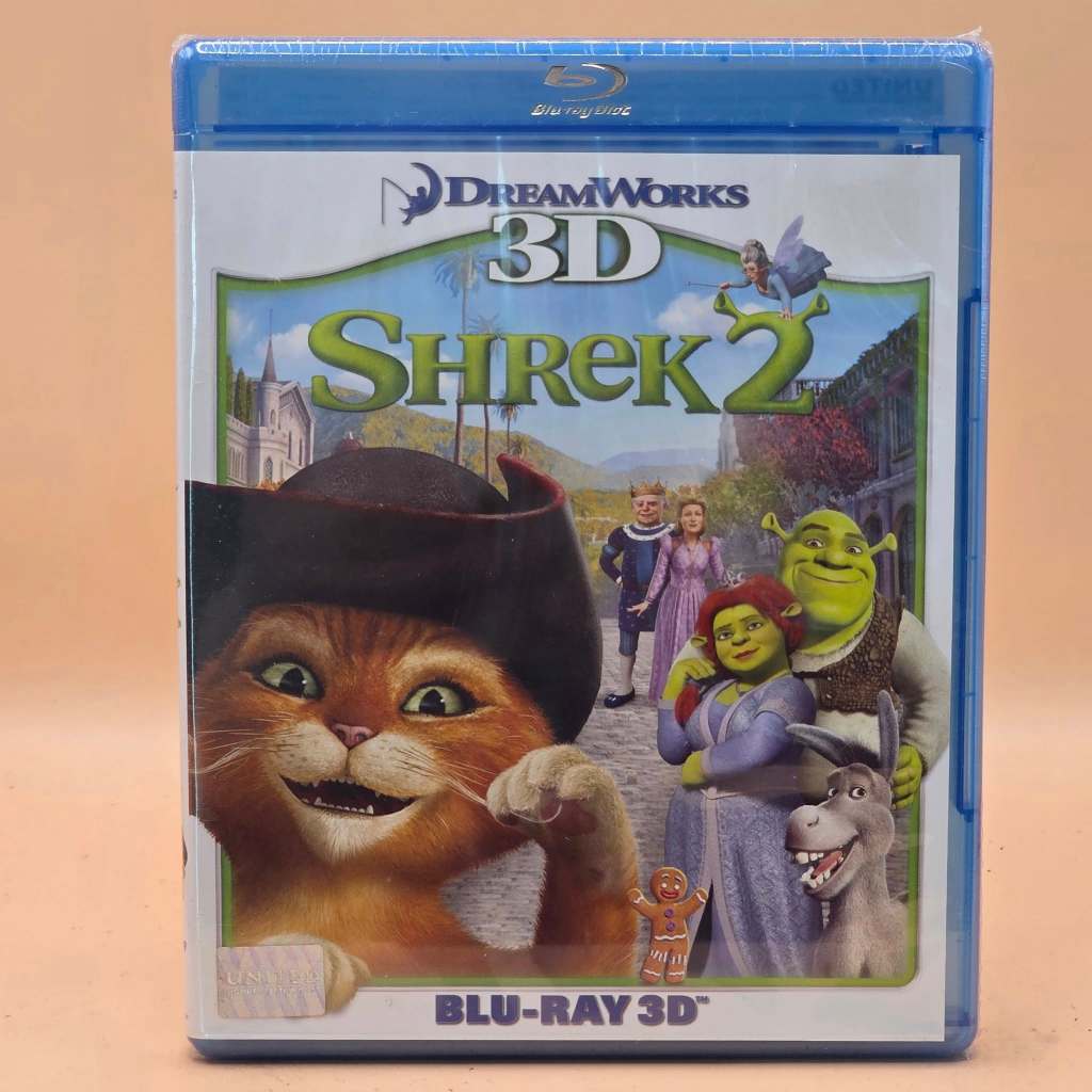 Shrek 2 : Blu-ray 3D บลูเรย์ หนัง แผ่นแท้ มือ 1   มีเสียงไทย + บรรยายไทย  12577