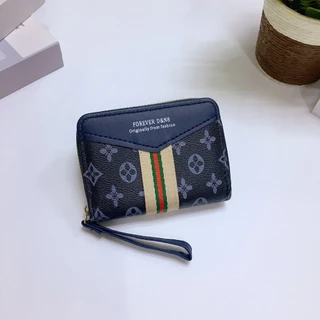 DD081#กระเป๋าสตางค์ใบสั้น 📌มีซิปใบสำหรับใส่เหรียญ 📌มีช่วงใส่บัตรงทั้งหมด4ช่อง 📌วัดสุด:หนังPU รุ่นใหม่！มาใหม่
