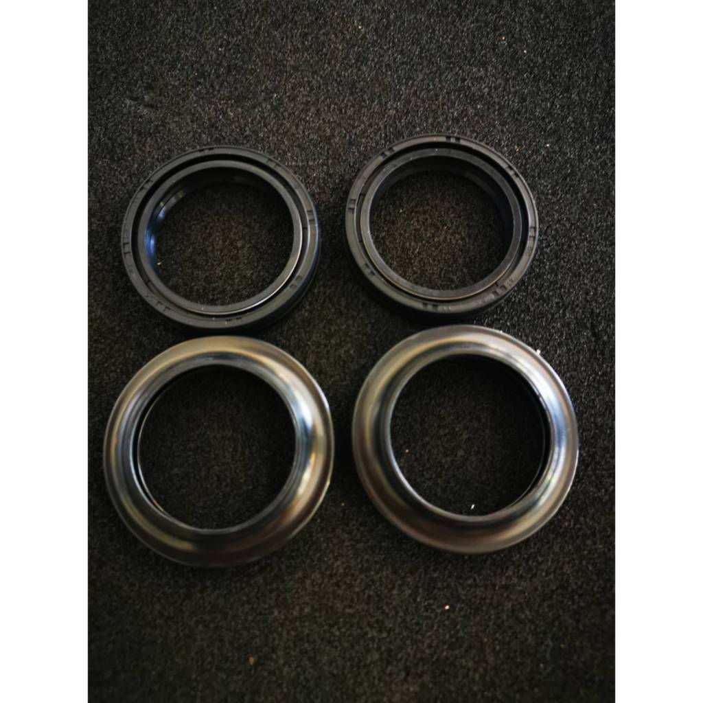 ซีลโช้คหน้า 41 54 11 cb400 500 f 500x cb650 nc30 ซินโช้ค 2 ชิ้น กันฝุ่น 2ชิ้น รวม 4 ชิ้น