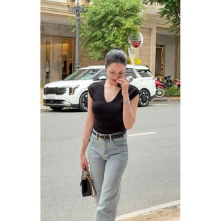 LITAS : V-SHIRT เสื้อยืด เสื้อยืดเกาหลี เสื้อยืดเข้ารูป