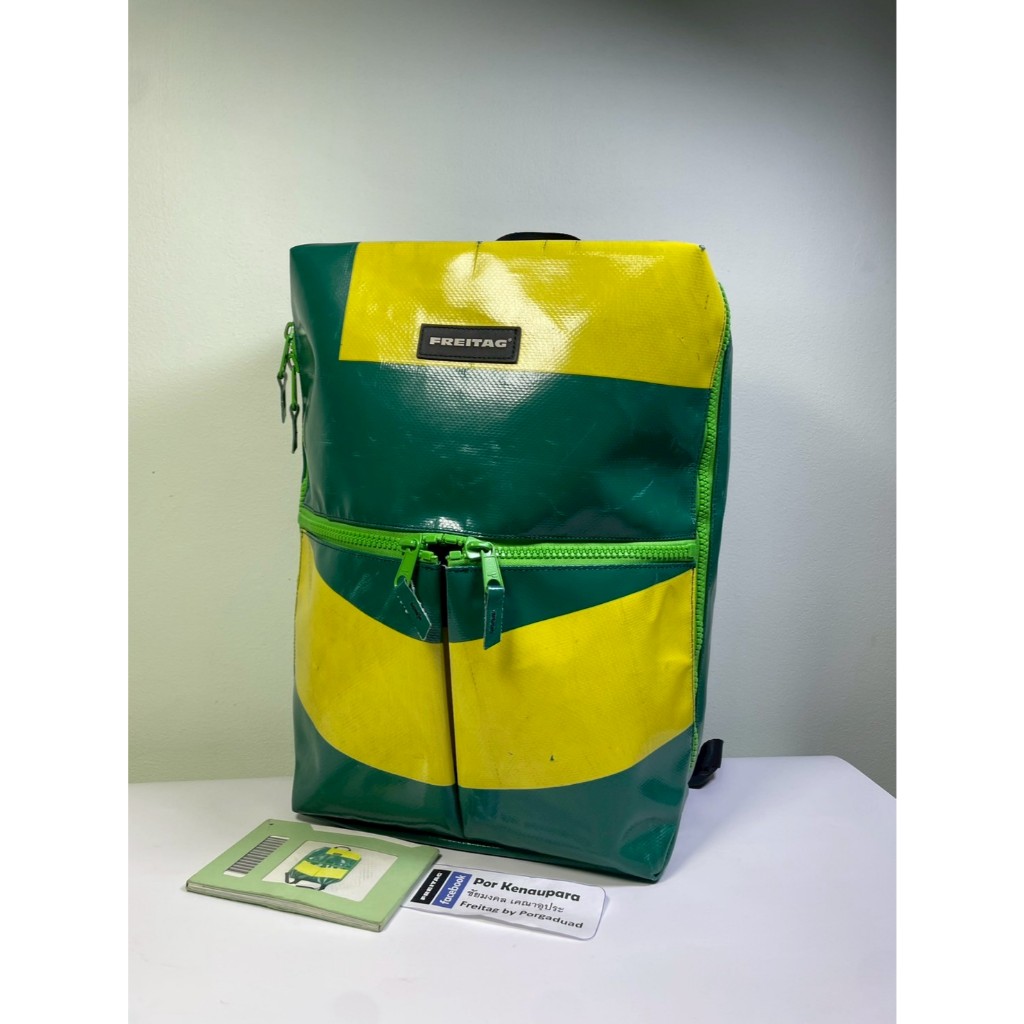 👜 FREITAG F49 FRINGE | เขียว-เหลือง 🌿💛