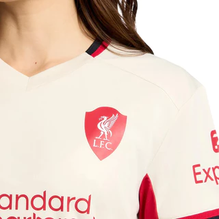 Liverpool Football Club ลิเวอร์พูล เสื้อบอล เสื้อเชียร์ ชุดเยือน ผู้หญิง Away Fan Jersey ฤดูกาล 2025/26 A25SP06