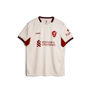 Liverpool Football Club ลิเวอร์พูล เสื้อบอล เสื้อเชียร์ ชุดเยือน ผู้หญิง Away Fan Jersey ฤดูกาล 2025/26 A25SP06