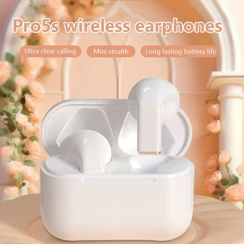 TWS Bluetooth Headphones Pro5s High Quality Wireless Bluetooth Headphones Business Headphones Suitab