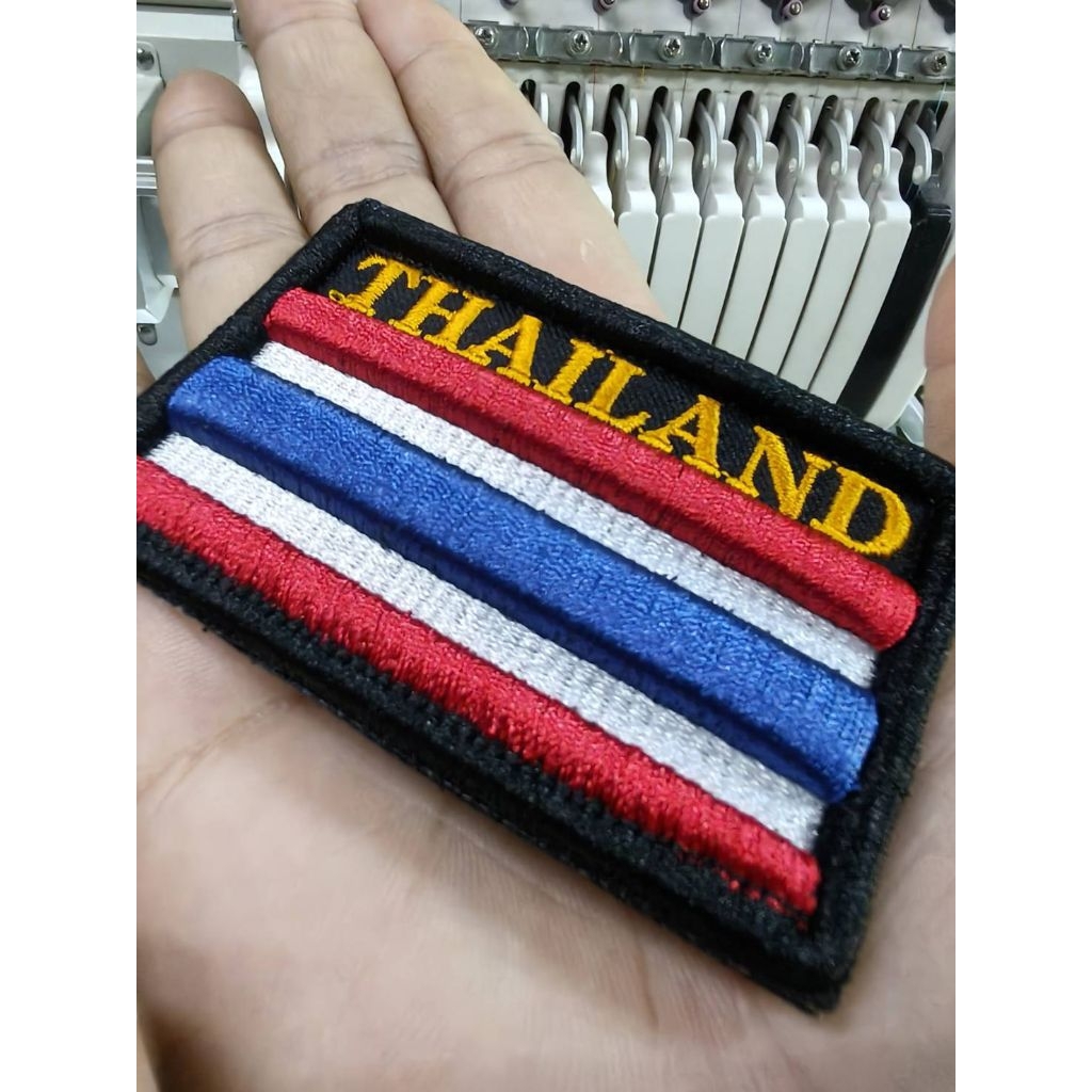 อาร์ม ธงชาติ THAILAND แบบนูน3มิติ ขนาด5×7.5