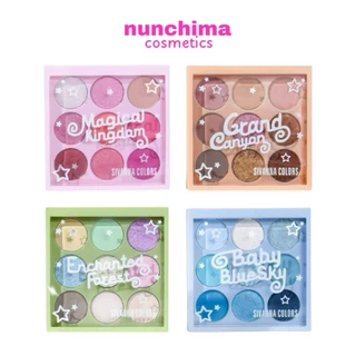 HF677 SIVANNA COLORS MULTY PALETTE ซีเวนน่า คัลเลอร์ส มัลตี้ พาเลทท์ อายแชโดว์ 9 สี