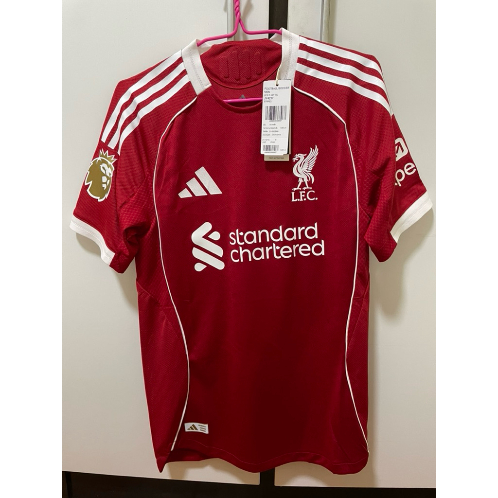 เสื้อliverpool 25/26 เกรดplayer มือ2 สกรีนWIRTZ+อาร์มทอง
