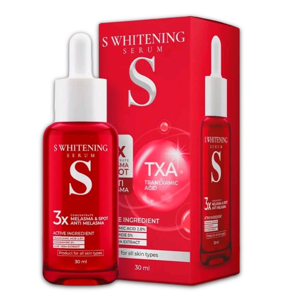 S Whitening Serum 30ml.