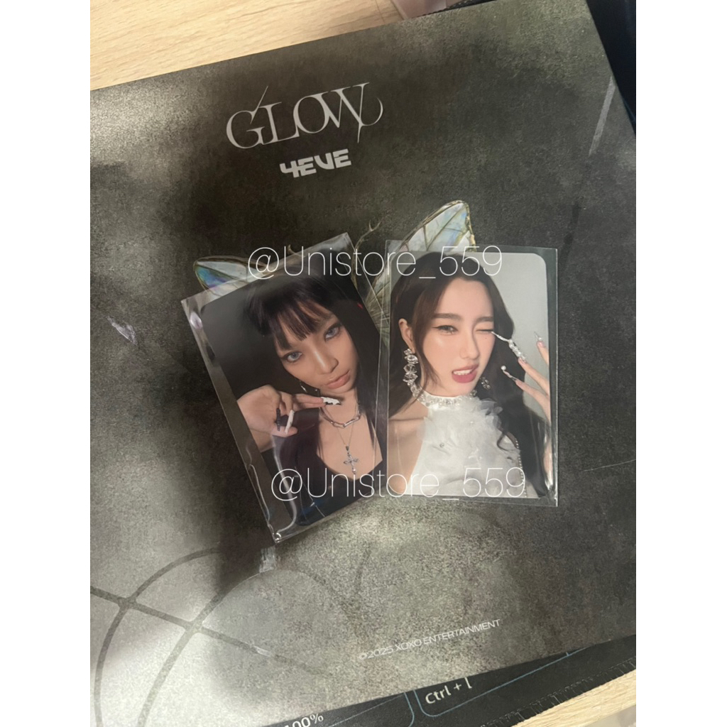 อัลบั้ม Glow 4eve บั้มเปล่า