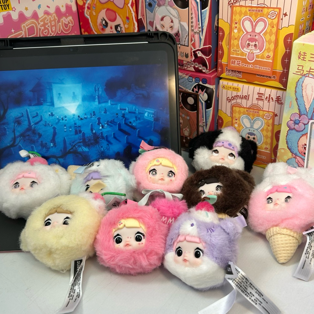 เลือกตัว [สินค้าพร้อมส่ง] พวงกุญแจตุ๊กตา Nommi V8 Nommi 100% Sweetness