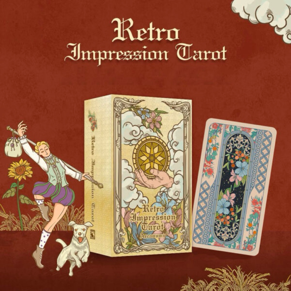 ไพ่ทาโรต์ลิขสิทธิ์แท้ 💯จาก Authentic Original ✨ รุ่น Retro Impression Tarot✨