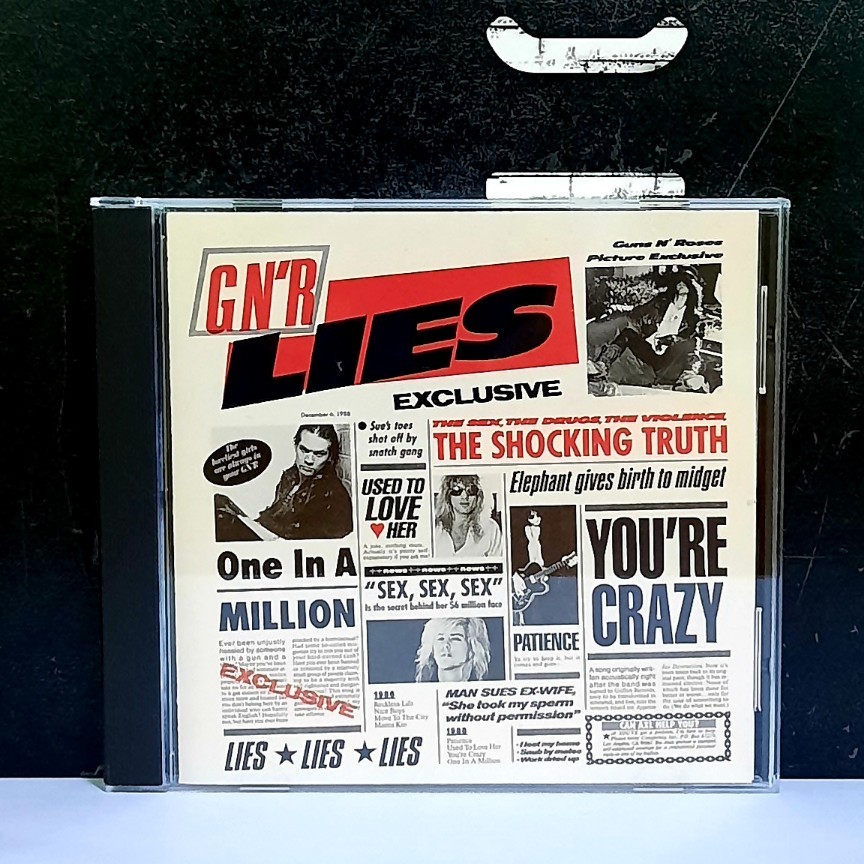 CD ซีดีเพลง Guns N' Roses / GN'R Lies                                     -s09