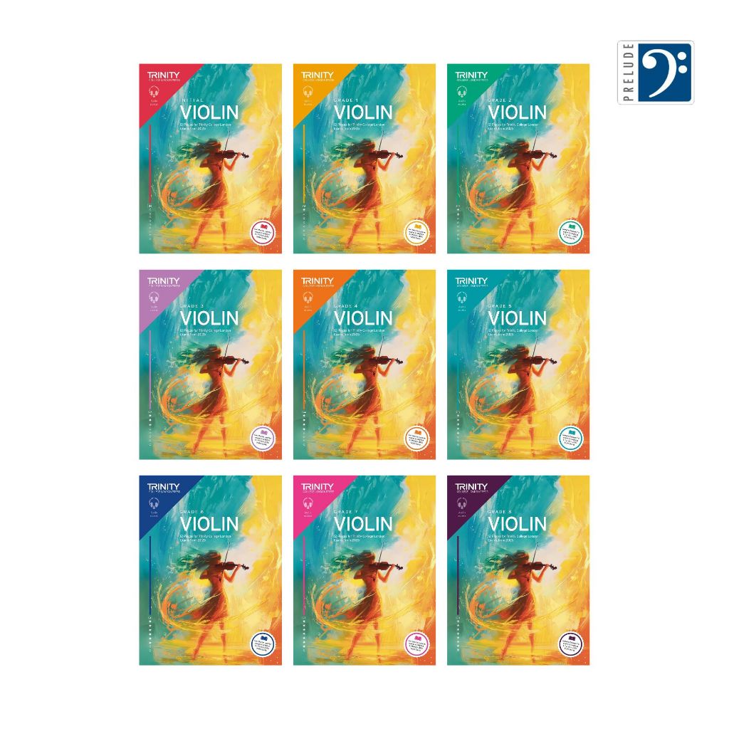 Trinity Violin Exam Pieces from 2025: Grade Initial - 8