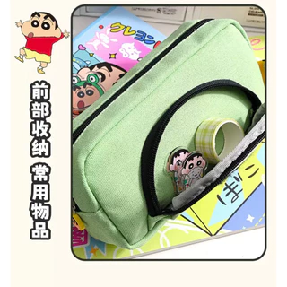 กระเป๋าใส่ปากกาตุ๊กตาสามมิติลายการ์ตูน Crayon Shin Chan ความจุขนาดใหญ่