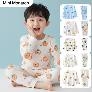 Mini Monarch ชุดนอนเด็ก เสื้อ+กางเกง ผ้านิ่มสบาย ระบายอากาศไ…