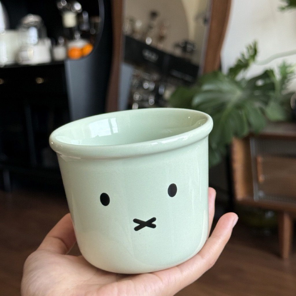(พร้อมส่งค่ะ) HEYHOMI—แก้วน้ำเซรามิค แก้วกาแฟ ลาย: Miffy รูปที่ 5