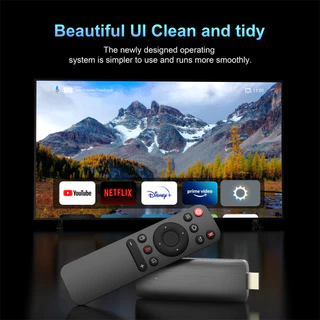 TV Stick 4K Android 12.0 8+128GB Quad-core กล่อง ดิจิตอล TV แอนดรอยด์ทีวีสติ๊ก Netflix/Youtube