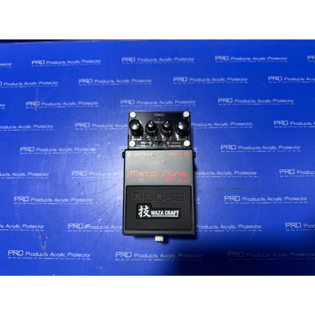 แผ่นอะคริลิค BOSS Effect (4 Knob,Toggle)