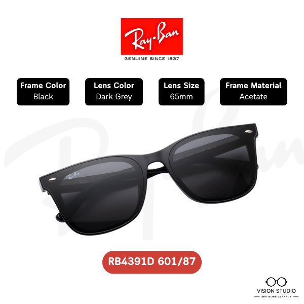 รวมสี/แท้ 100% แว่นกันแดด RayBan RB4391D รับประกัน 2 ปี พร้อมอุปกรณ์ครบ