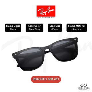 ☀️แว่นกันแดด RayBan รุ่น Wayfarer RB4391D รวมทุกสี ใหม่ ของแท้100% รับประกัน 2 ปีเต็ม พร้อมอุปกรณ์ครบ
