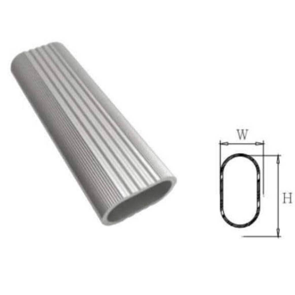 RY1461 ราวอลูมิเนียม 1.5 เมตร ราวแขวนในตู้เสื้อผ้า สีอลูมิเนียม