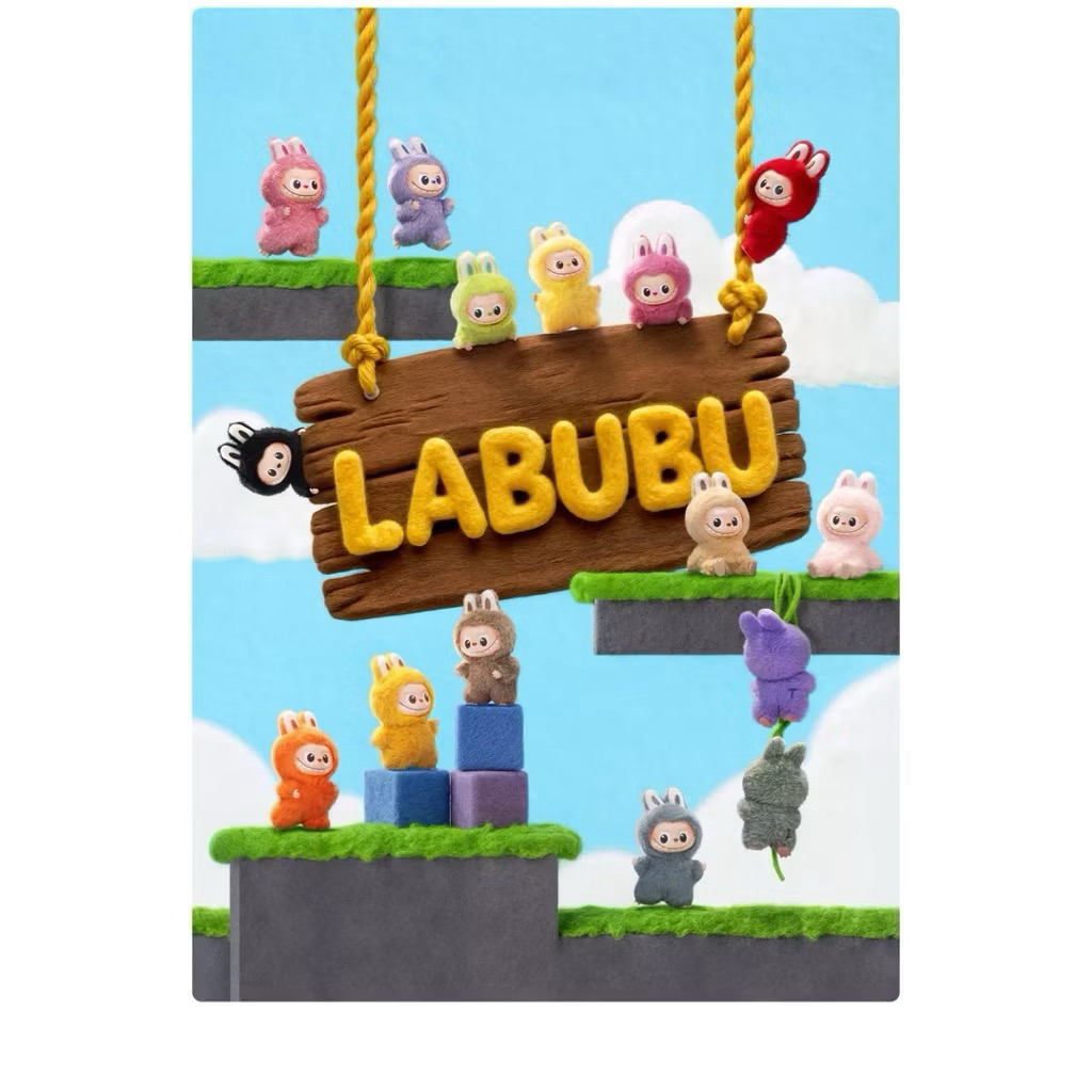 Labubu Mini V4 ตัว U💗ของแท้💯 พร้องส่ง..!!!