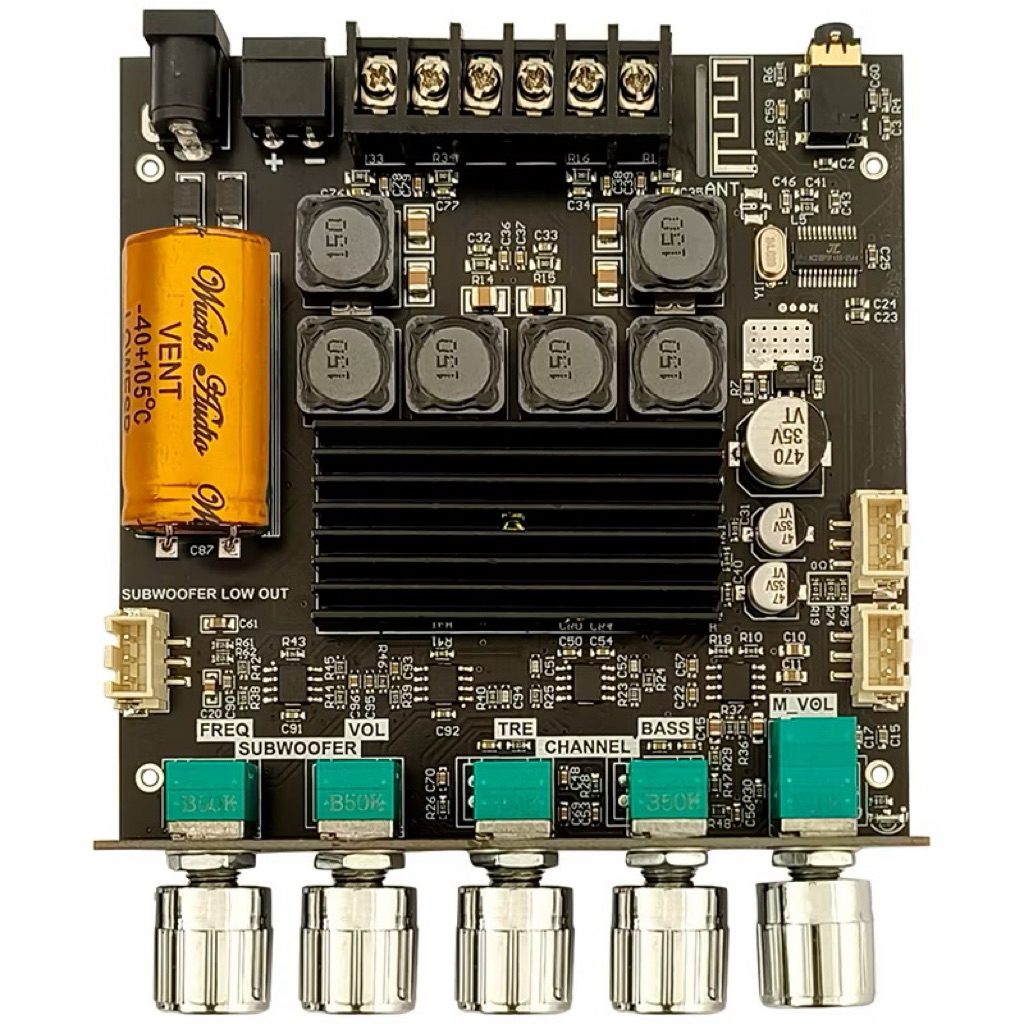 ZK TB21F แอมป์จิ๋ว 2.1 แท้100% แอมป์ tb21f  50*2+100W แอมป์จิ๋ว TB21F