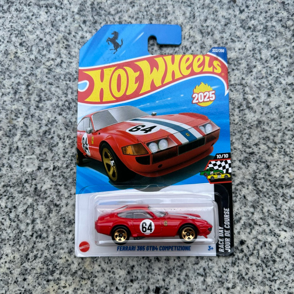 รถเหล็ก Hotwheels Ferrari 365 GTB4 Competizione