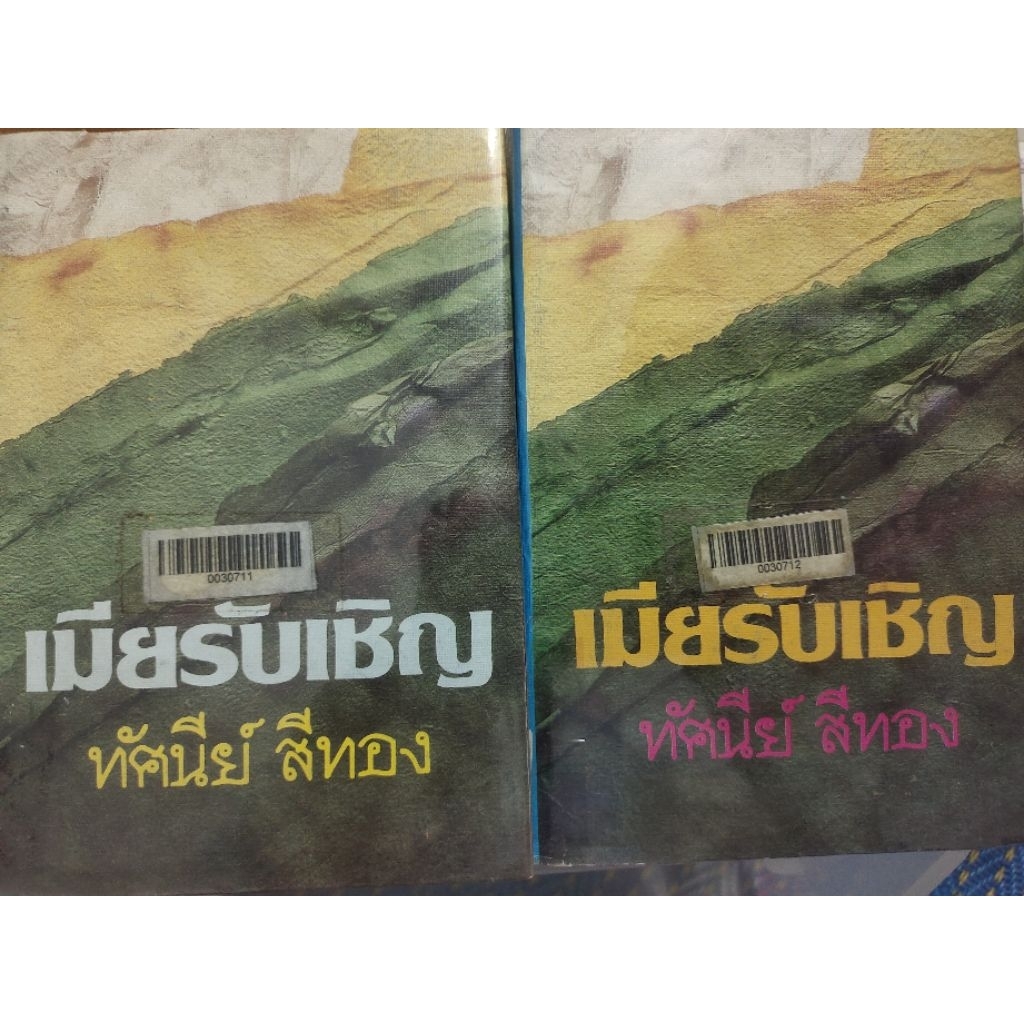 ok นิยาย 2 ล. เรือนกระดังงา, มายาอสูร , เมียรับเชิญ, เมฆสีมุก , สะใภ้เถื่อน ผู้แต่ง ทัศนีย์ สีทอง ( 
