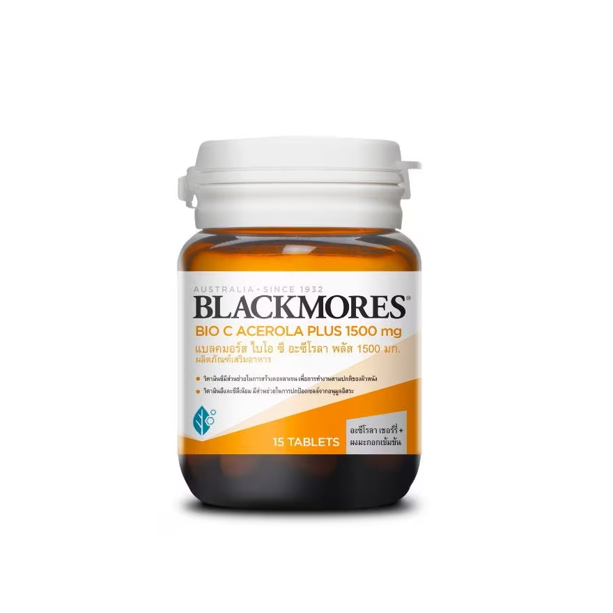ของแถม Blackmores Bio C Acerola Plus 1500 mg แบลคมอร์ส ไบโอ ซี อะซีโรลา พลัส [15