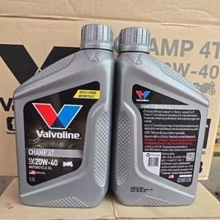 11814น้ำมันเครื่องรถจักรยานยนต์20w40 Valvoline CHAMP ขนาด 800 ml กลิ่นหอม มาใหม่ มีสต๊อกพร้อมส่งด่วน