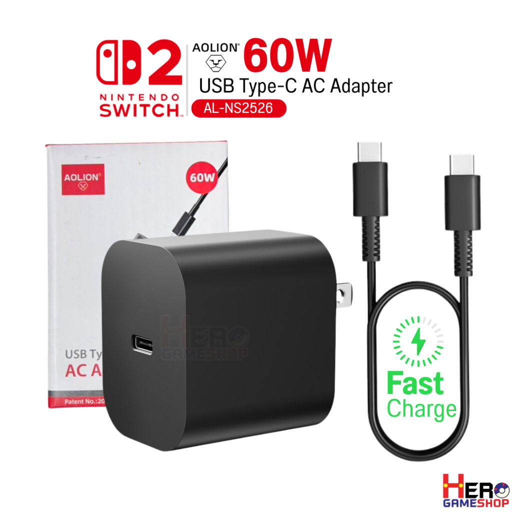 ที่ชาร์จ  พร้อมส่งในไทย  สายชาร์จ Nintendo Switch/ OLED /Switch2  Ac Adaptor หัวชาร์จ Nintendo ราคา ถูกที่สุด ดีลบีเคเค แกลเลอรีภาพที่ 7