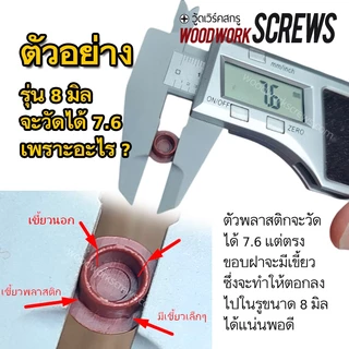 จุกอุดรูนอต งานไม้ [ปิดรู] ฝาปิดรูสกรู 50 ชิ้น ซ่อนรูเจาะ จุกอุดรูปุ่มรับชั้น พลาสติกอุดรูน๊อต ฝาอุดรู ปิดรูสกรู
